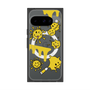 プレミアムスクエアケース with Pixelsnap［ PAINTING SMILE Yellow ］