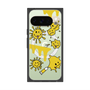 プレミアムスクエアケース with Pixelsnap［ PAINTING SMILE Yellow ］