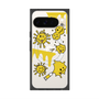 プレミアムスクエアケース with Pixelsnap［ PAINTING SMILE Yellow ］