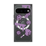プレミアムスクエアケース with Pixelsnap［ PAINTING SMILE Purple ］