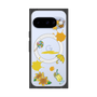 プレミアムスクエアケース with Pixelsnap［ DRAWING PAPER Yellow ］