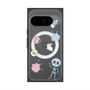プレミアムスクエアケース with Pixelsnap［ DRAWING PAPER White ］