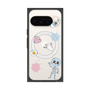 プレミアムスクエアケース with Pixelsnap［ DRAWING PAPER White ］