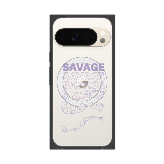 プレミアムスクエアケース with Pixelsnap［ SAVAGE Purple ］
