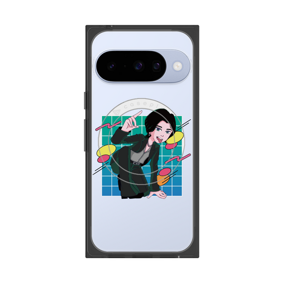 プレミアムスクエアケース with Pixelsnap［ KARUMA Character Design CASE ］