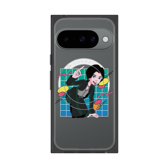 プレミアムスクエアケース with Pixelsnap［ KARUMA Character Design CASE ］