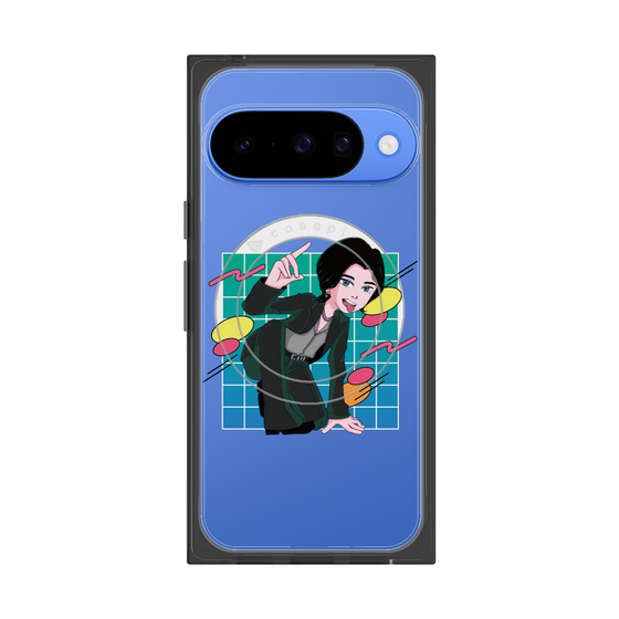 プレミアムスクエアケース with Pixelsnap［ KARUMA Character Design CASE ］