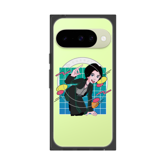 プレミアムスクエアケース with Pixelsnap［ KARUMA Character Design CASE ］