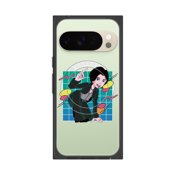 プレミアムスクエアケース with Pixelsnap［ KARUMA Character Design CASE ］