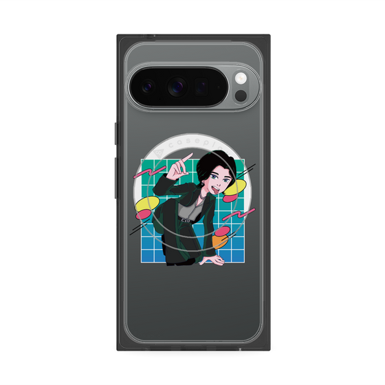 プレミアムスクエアケース with Pixelsnap［ KARUMA Character Design CASE ］