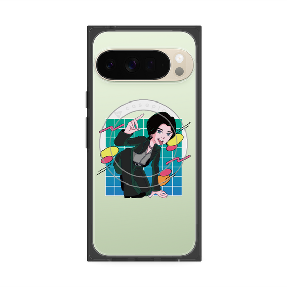 プレミアムスクエアケース with Pixelsnap［ KARUMA Character Design CASE ］
