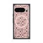 プレミアムスクエアケース with Pixelsnap［ LANVIN en Bleu - Logo Pattern - Pink ］