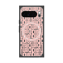 プレミアムスクエアケース with Pixelsnap［ LANVIN en Bleu - Logo Pattern - Pink ］