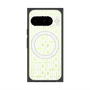 プレミアムスクエアケース with Pixelsnap［ LANVIN en Bleu - Logo Pattern - White ］
