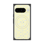 プレミアムスクエアケース with Pixelsnap［ LANVIN en Bleu - Logo Pattern - Yellow ］