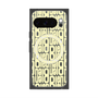 プレミアムスクエアケース with Pixelsnap［ LANVIN en Bleu - Logo Pattern - Yellow ］