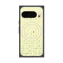 プレミアムスクエアケース with Pixelsnap［ LANVIN en Bleu - Logo Pattern - Yellow ］