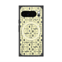 プレミアムスクエアケース with Pixelsnap［ LANVIN en Bleu - Logo Pattern - Yellow ］