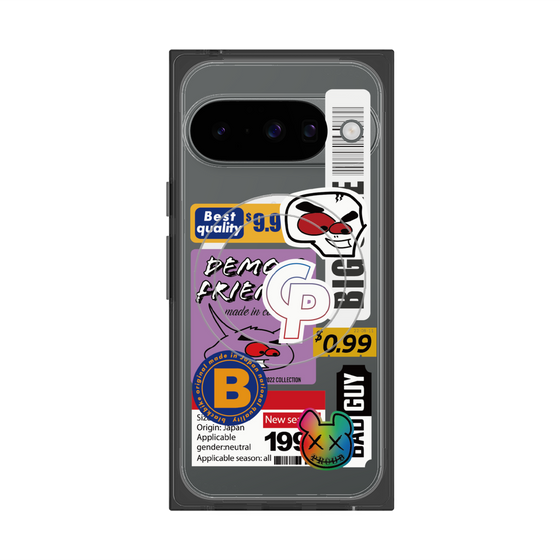 プレミアムスクエアケース with Pixelsnap［ Demon Friends Sticker .2 ］