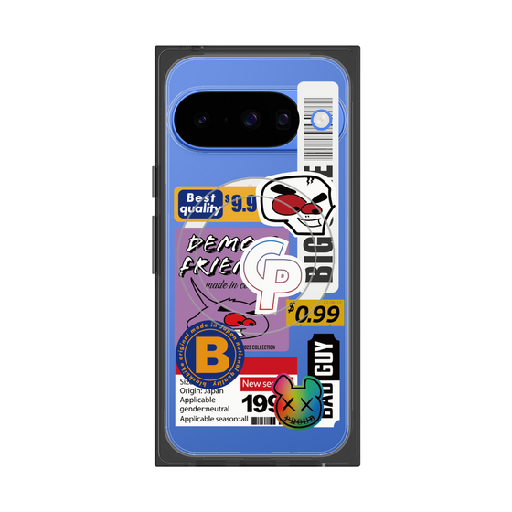 プレミアムスクエアケース with Pixelsnap［ Demon Friends Sticker .2 ］