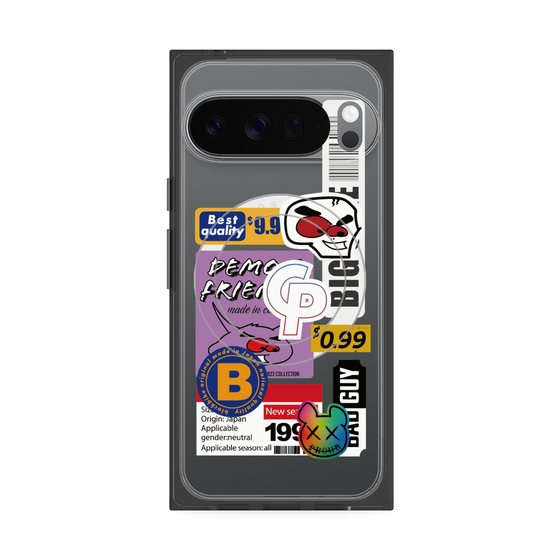 プレミアムスクエアケース with Pixelsnap［ Demon Friends Sticker .2 ］