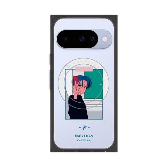 プレミアムスクエアケース with Pixelsnap［ 喜怒アイ楽 -怒- ］