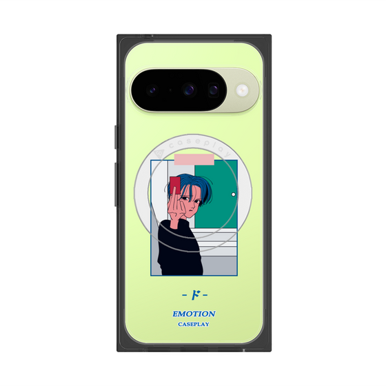 プレミアムスクエアケース with Pixelsnap［ 喜怒アイ楽 -怒- ］