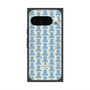 プレミアムスクエアケース with Pixelsnap［ LANVIN en Bleu Monogram Blue - ランバン ブルーモノグラム ］