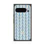 プレミアムスクエアケース with Pixelsnap［ LANVIN en Bleu Monogram Blue - ランバン ブルーモノグラム ］
