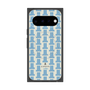 プレミアムスクエアケース with Pixelsnap［ LANVIN en Bleu Monogram Blue - ランバン ブルーモノグラム ］