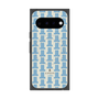 プレミアムスクエアケース with Pixelsnap［ LANVIN en Bleu Monogram Blue - ランバン ブルーモノグラム ］