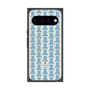 プレミアムスクエアケース with Pixelsnap［ LANVIN en Bleu Monogram Blue - ランバン ブルーモノグラム ］
