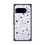 プレミアムスクエアケース with Pixelsnap［ Dippin dots Red - ディッピンドッツ レッド ］