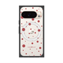 プレミアムスクエアケース with Pixelsnap［ Dippin dots Red - ディッピンドッツ レッド ］
