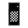プレミアムスクエアケース with Pixelsnap［ Racing checkered flag - レーシングチェッカーフラッグ ］