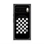 プレミアムスクエアケース with Pixelsnap［ Racing checkered flag - レーシングチェッカーフラッグ ］