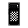 プレミアムスクエアケース with Pixelsnap［ Racing checkered flag - レーシングチェッカーフラッグ ］