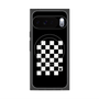 プレミアムスクエアケース with Pixelsnap［ Racing checkered flag - レーシングチェッカーフラッグ ］