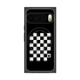 プレミアムスクエアケース with Pixelsnap［ Racing checkered flag - レーシングチェッカーフラッグ ］