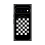プレミアムスクエアケース with Pixelsnap［ Racing checkered flag - レーシングチェッカーフラッグ ］