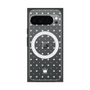 プレミアムスクエアケース with Pixelsnap［ CASEPLAY Crown dots White - ケースプレイ・クラウン・ドッツ ホワイト ］