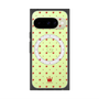 プレミアムスクエアケース with Pixelsnap［ CASEPLAY Crown dots Red - ケースプレイ・クラウン・ドッツ レッド ］