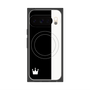 プレミアムスクエアケース with Pixelsnap［ CASEPLAY Bi-Colors Black & White - ケースプレイ・バイカラー ブラック＆ホワイト ］