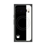 プレミアムスクエアケース with Pixelsnap［ CASEPLAY Bi-Colors Black & White - ケースプレイ・バイカラー ブラック＆ホワイト ］