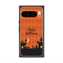 プレミアムスクエアケース with Pixelsnap［ Halloween World - Orange ］