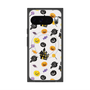 プレミアムスクエアケース with Pixelsnap［ Halloween Party - White ］