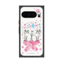プレミアムスクエアケース with Pixelsnap［ おかべてつろう - きみに花束を ］