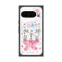 プレミアムスクエアケース with Pixelsnap［ おかべてつろう - きみに花束を ］