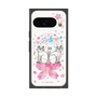 プレミアムスクエアケース with Pixelsnap［ おかべてつろう - きみに花束を ］