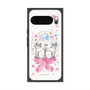 プレミアムスクエアケース with Pixelsnap［ おかべてつろう - きみに花束を ］